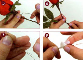 Как сделать поделку «Розы»