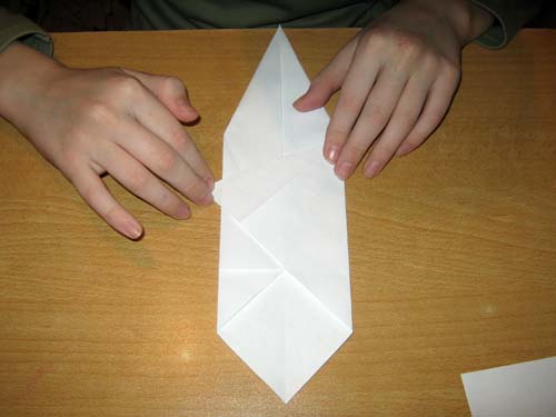 Как сделать оригами Кошка