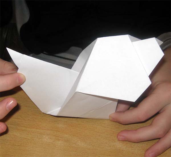 Оригами Собачка