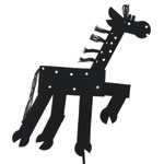 Как сделать жирафа-марионетку