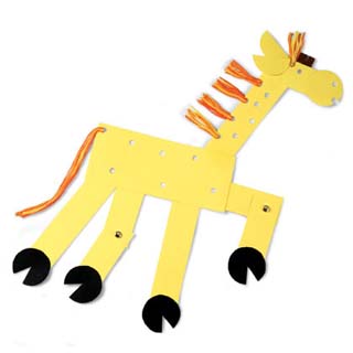 Жираф-марионетка